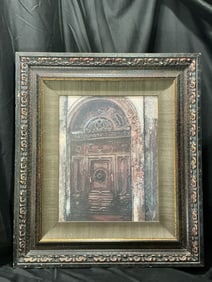 Ornate Wooden Doorway