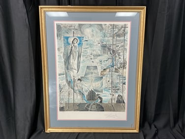 “Christopher Columbus discovers America” After Salvador Dalí' (Mid-20th Century)