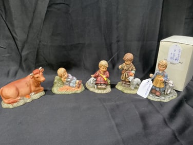 Goebel Nativity Figurines Set (5 pcs, 1996–1998, Thailand)