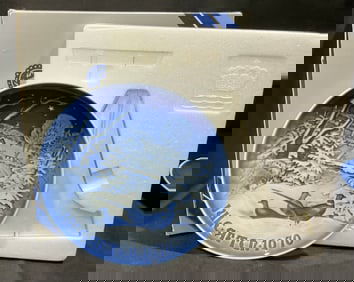 1970 Royal Copenhagen Christmas Plate "Jule After"