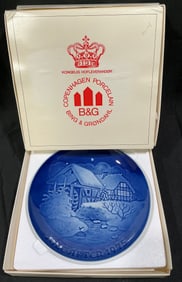 1975 Bing & Grøndahl Christmas Plate "Juleaften 1975"
