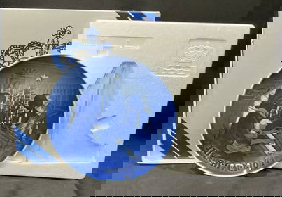 1971 Bing & Grøndahl Christmas Plate "Juleaften 1971"