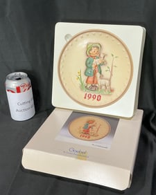 1990 M.I. Hummel Annual Plate "Little Goat Herder" by Goebel (Hum 289)