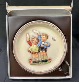 1985 M.I. Hummel "Auf Wiedersehen" Anniversary Plate by Goebel (Hum 292)