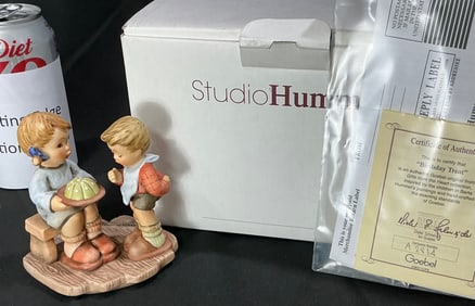 Berta Hummel "Birthday Treat" Figurine by Goebel Studio Hummel, Germany