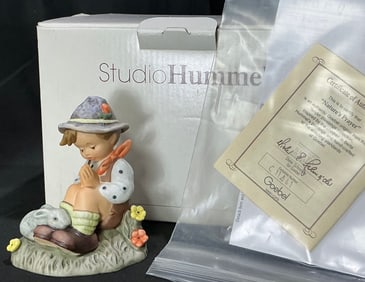 Studio Hummel "Nature's Prayer" Figurine by Goebel with Box and COA