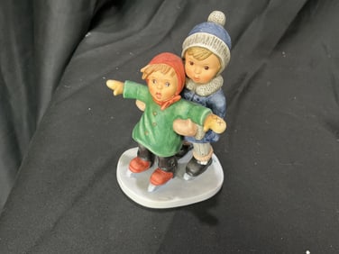 Goebel Berta Hummel Skating Lesson Figurine (BH 240)