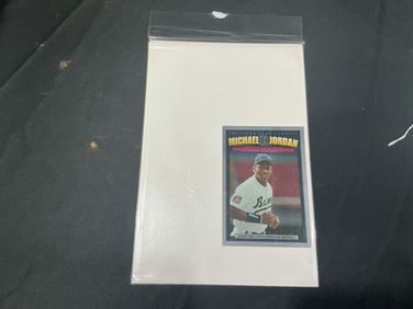 1994 Upper Deck #SP3 Michael Jordan Baseball Card - "Supplies Offense at Classic!" (Second Copy)