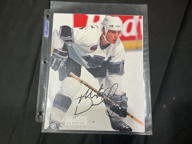 Alexei Zhitnik Signed 8x10 Color Action Photo – Los Angeles Kings (Second Copy)