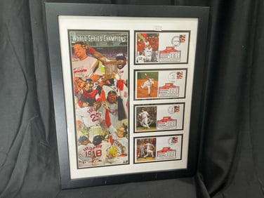 2004 Boston Red Sox World Series Champions Framed Limited-Edition Collage w/ Game-by-Game Cachets
