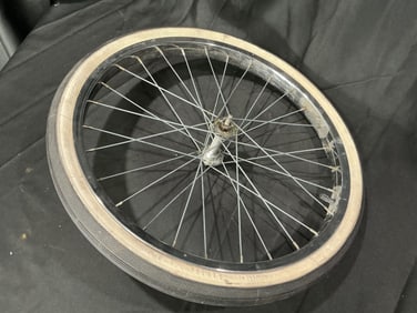 Vintage Schwinn early 50s beach cruiser Wheel – 20-Inch Tubular Rim