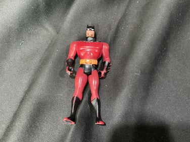 Batman Red Combat Suit Action Figure