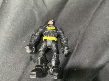 Mattel DC Comics Batman Black Suit Action Figure with Cloth Cape