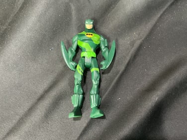 Mattel DC Comics Green Variant Batman Action Figure with Blade Arms
