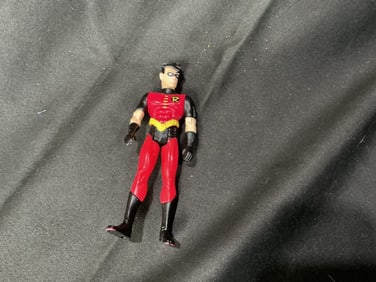Mattel DC Comics Robin Action Figure in Red and Black Suit