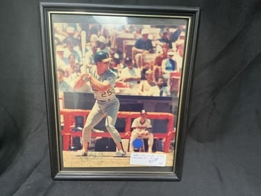 Mark McGwire Autographed Oakland Athletics 8x10 Framed Photo