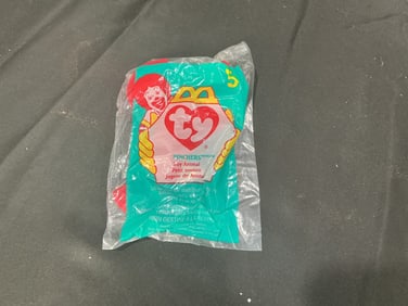 McDonald's Teenie Beanie Baby Pinchers (Sealed in Original Bag)