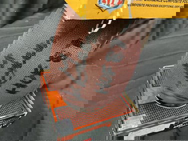 Joe Greene Signed Wilson NFL Super Grip Football