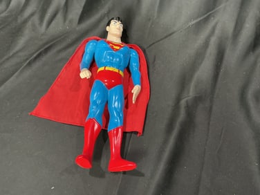 Large Superman Action Figure with Fabric Cape
