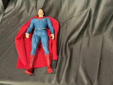Large Superman Action Figure with Fabric Cape