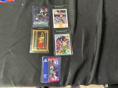 5 Shawn Kemp cards
