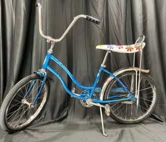 Vintage November 1967 Schwinn Fair Lady Sting-Ray Bicycle (Sky Blue, Serial LC49280)