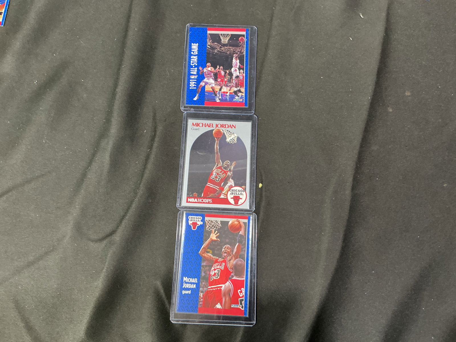 Michael Jordan & 1991 All-Star Game Cards Group (3) (1 of 1)