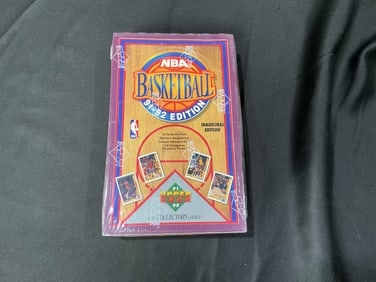 NBA Basketball 199-92 Upper Deck Inaugural Edition Factory Sealed Set