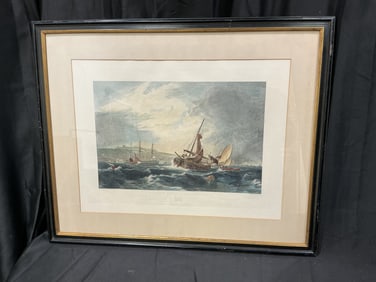 J.M.W. Turner 'A Light Breeze off Dover'