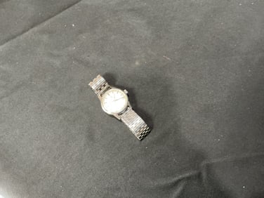 Omega Vintage Wristwatch on Metal Bracelet