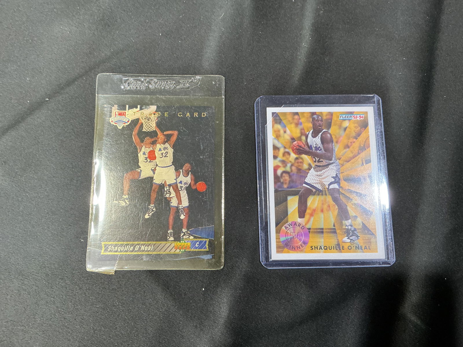 Shaquille O-Neal Upper Deck & Fleer Award Winner NBA trading Cards (1 of 1)