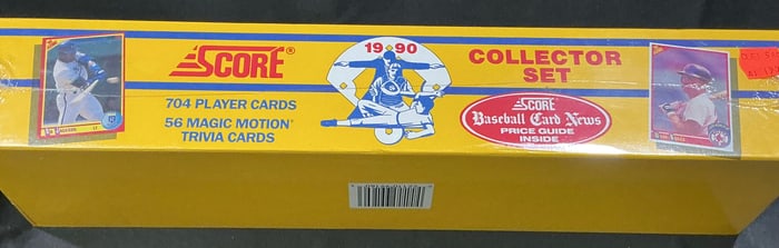 1990 Score Baseball Collector Set; Factory Sealed