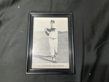 Vintage Carl Yastrzemski Boston Red Sox Photograph (Unsigned)