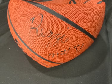 Signed by Reggie Miller Spalding NBA Basketball