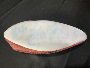 Multi-autographed Wilson 'The Duke' NFL Football