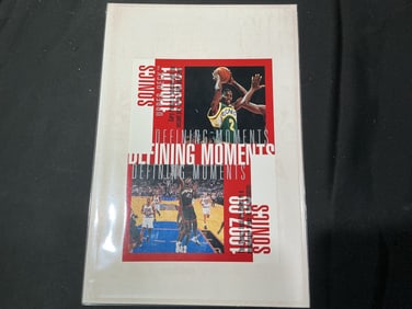 Upper Deck Defining Moments Seattle SuperSonics Print