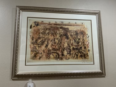 LeRoy Neiman Signed Limited Edition Print, Union Station