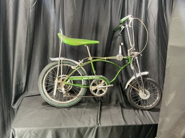 Vintage Schwinn Sting-Ray Pea Picker Bicycle, Metallic Green from October 1969