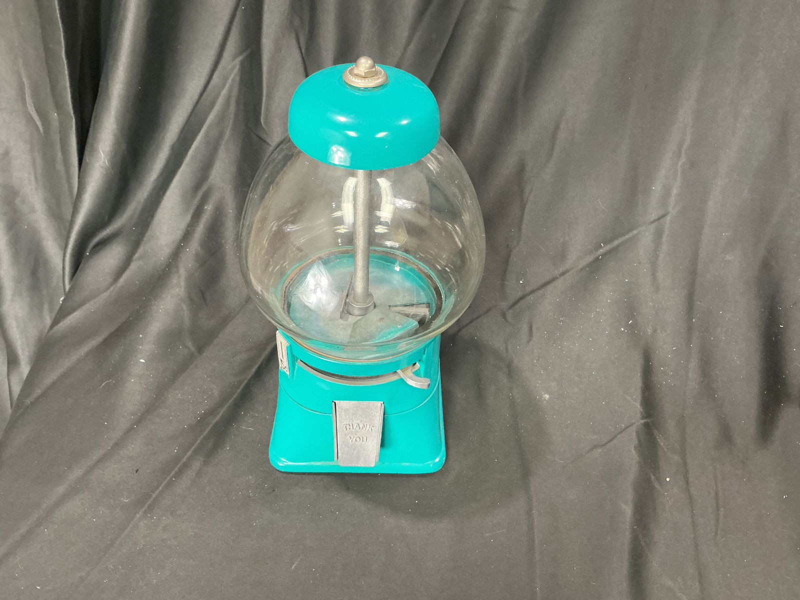 Vintage Countertop Gumball / Candy Vending Machine (Teal) (1 of 6)