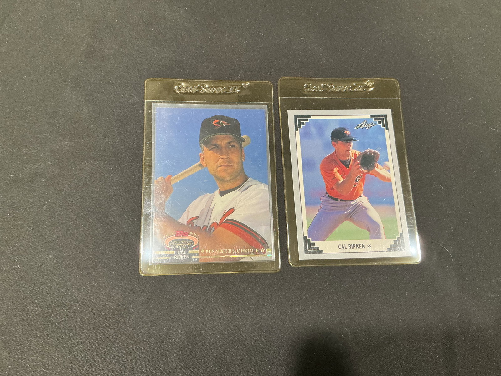 Two vintage Cal Ripken Jr. MLB trading cards (1 of 2)