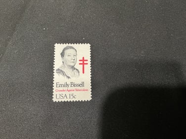 USA 15¢ Emily Bissell Crusade Against Tuberculosis' Stamp