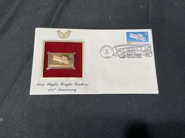 Wright Brothers First Flight 100th Anniversary Commemorative FDC