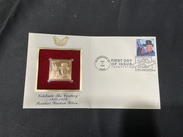 Woodrow Wilson Celebrate The Century 1910s Commemorative FDC