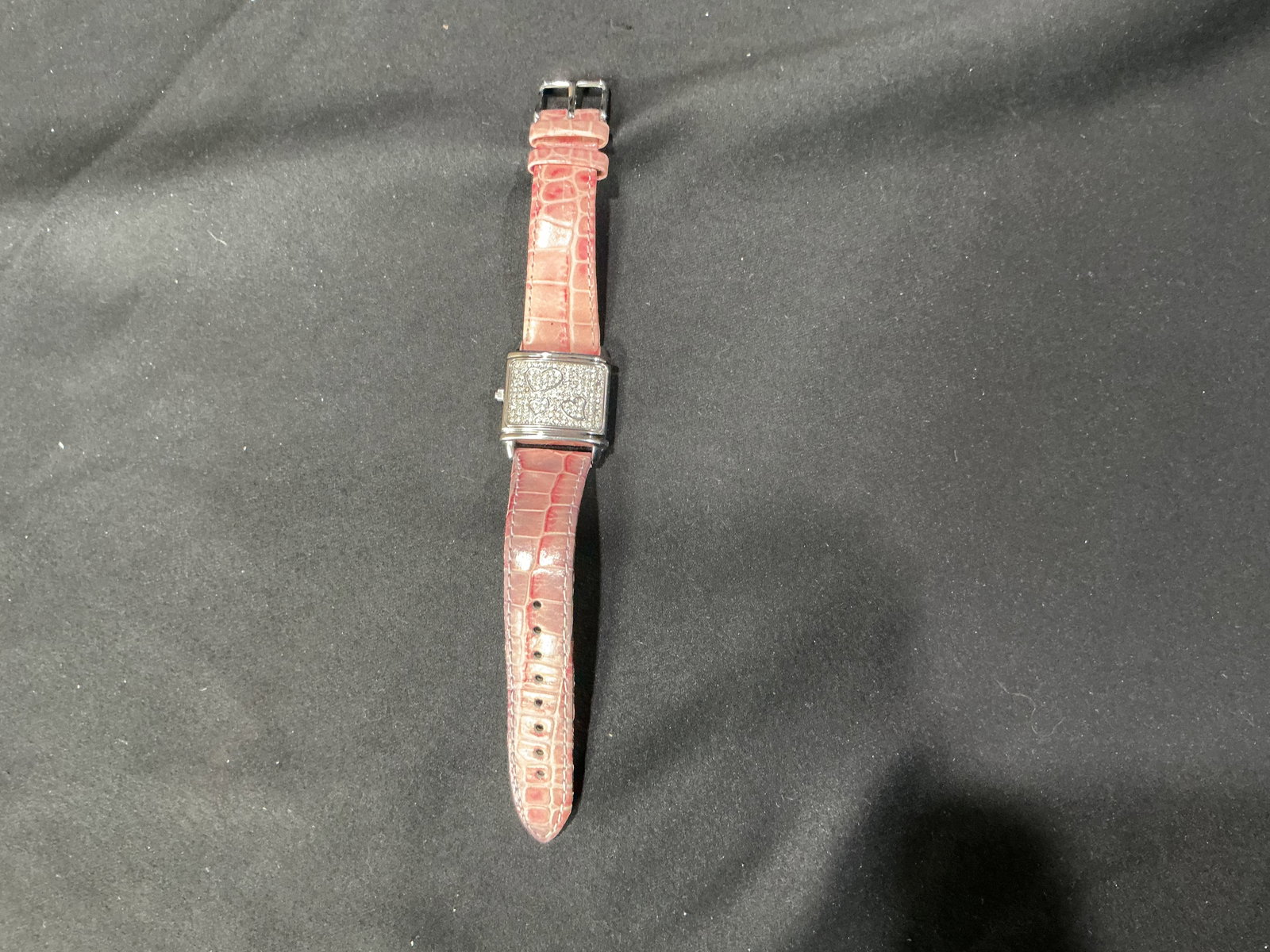 Anne Klein Rectangular Wristwatch, Stainless Steel Case, Swiss Made (1 of 3)
