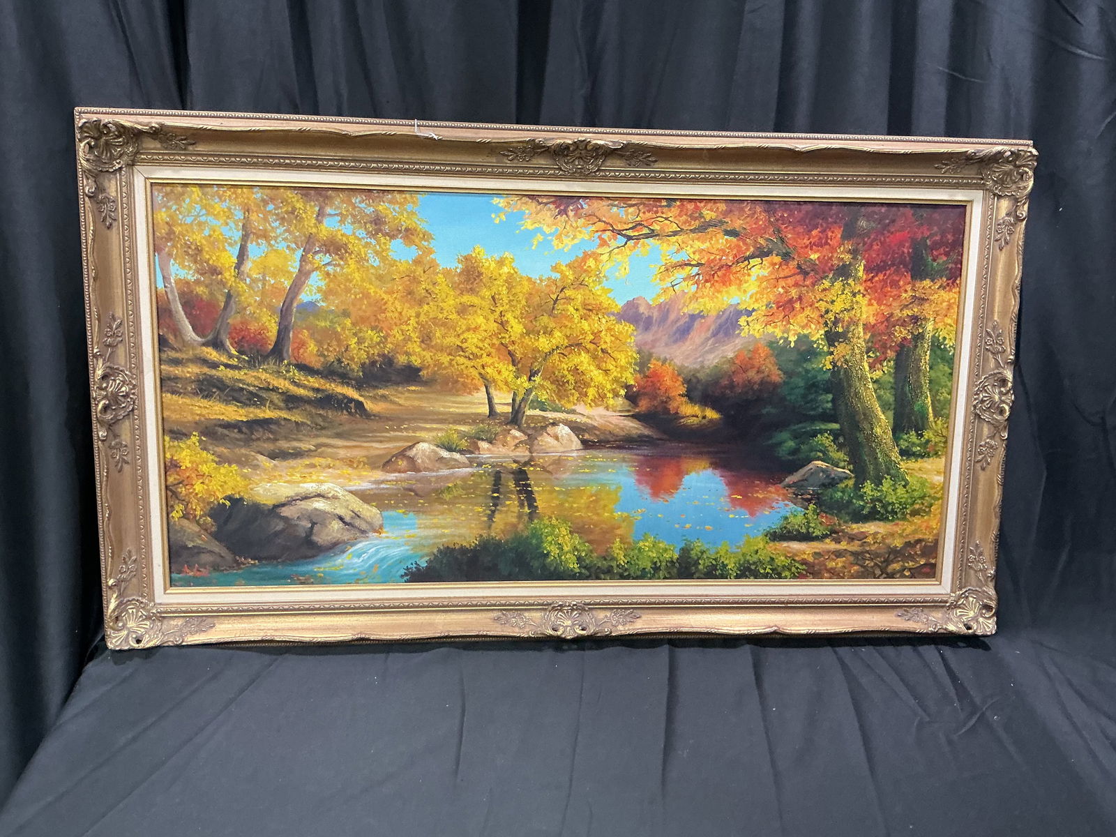 Autumn Forest Landscape, Signed "Anthony Casey" (1 of 3)