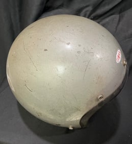Vintage Bell Open-Face Motorcycle Helmet, c.1970s