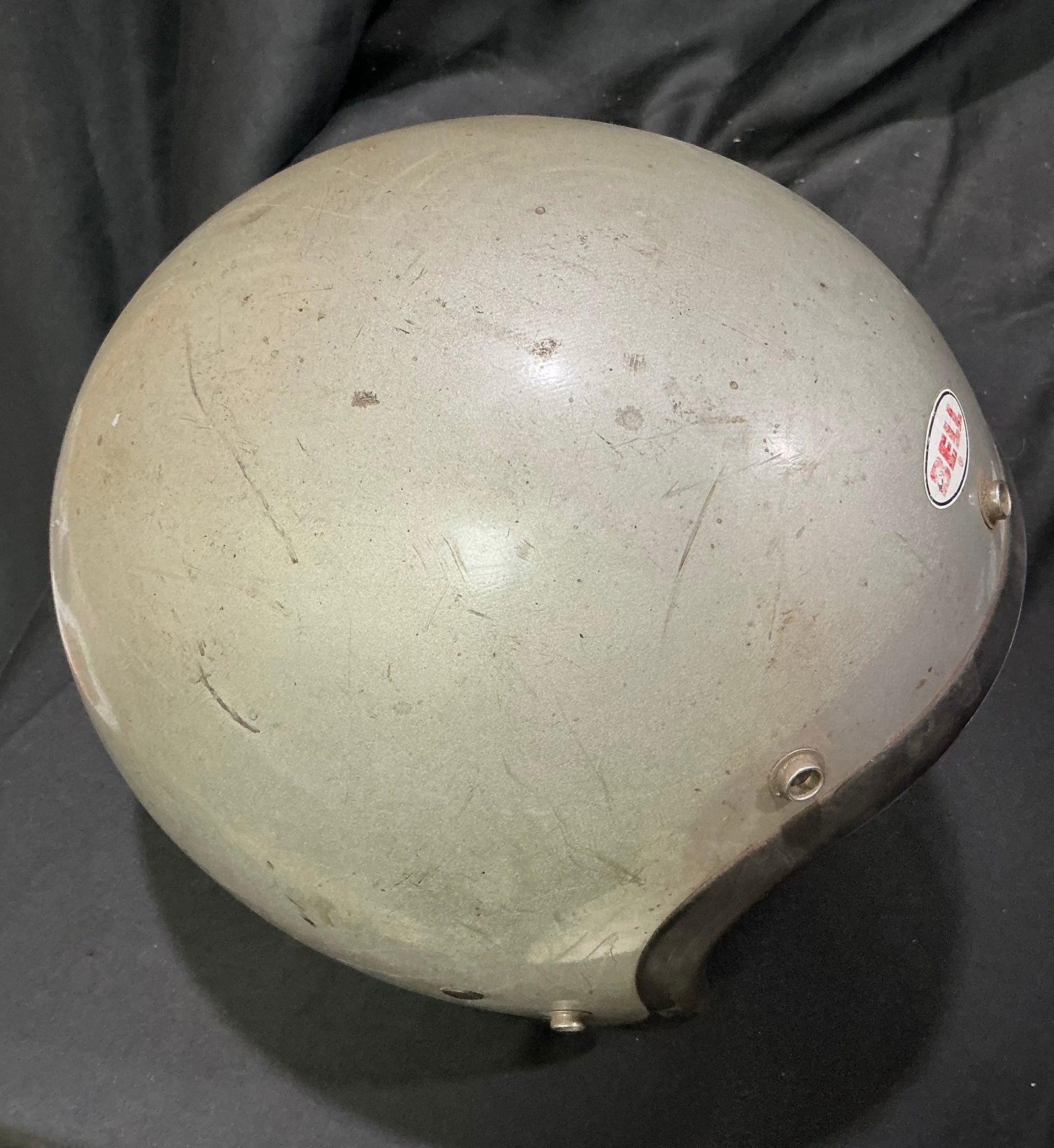 Vintage Bell Open-Face Motorcycle Helmet, c.1970s (1 of 4)