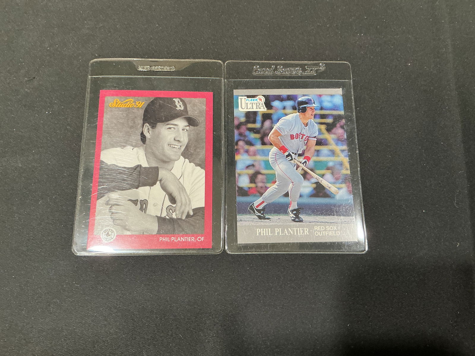 Two Phil Plantier Boston Red Sox Baseball Cards (1 of 2)