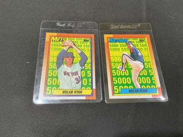 Nolan Ryan Card Lot (2 Cards)
