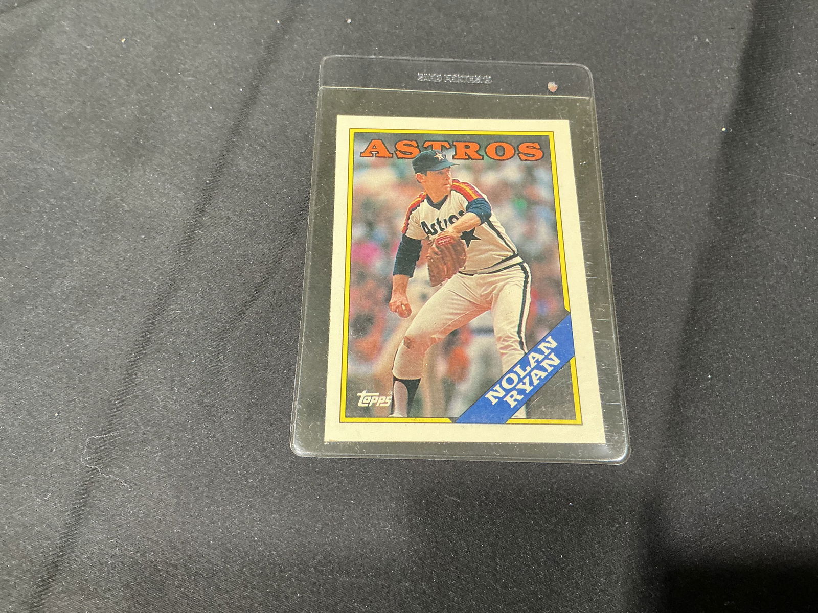 Topps Nolan Ryan Astros Card (1 of 2)